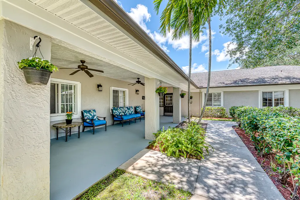 Patio Near Walking Path Patio Near Walking Path