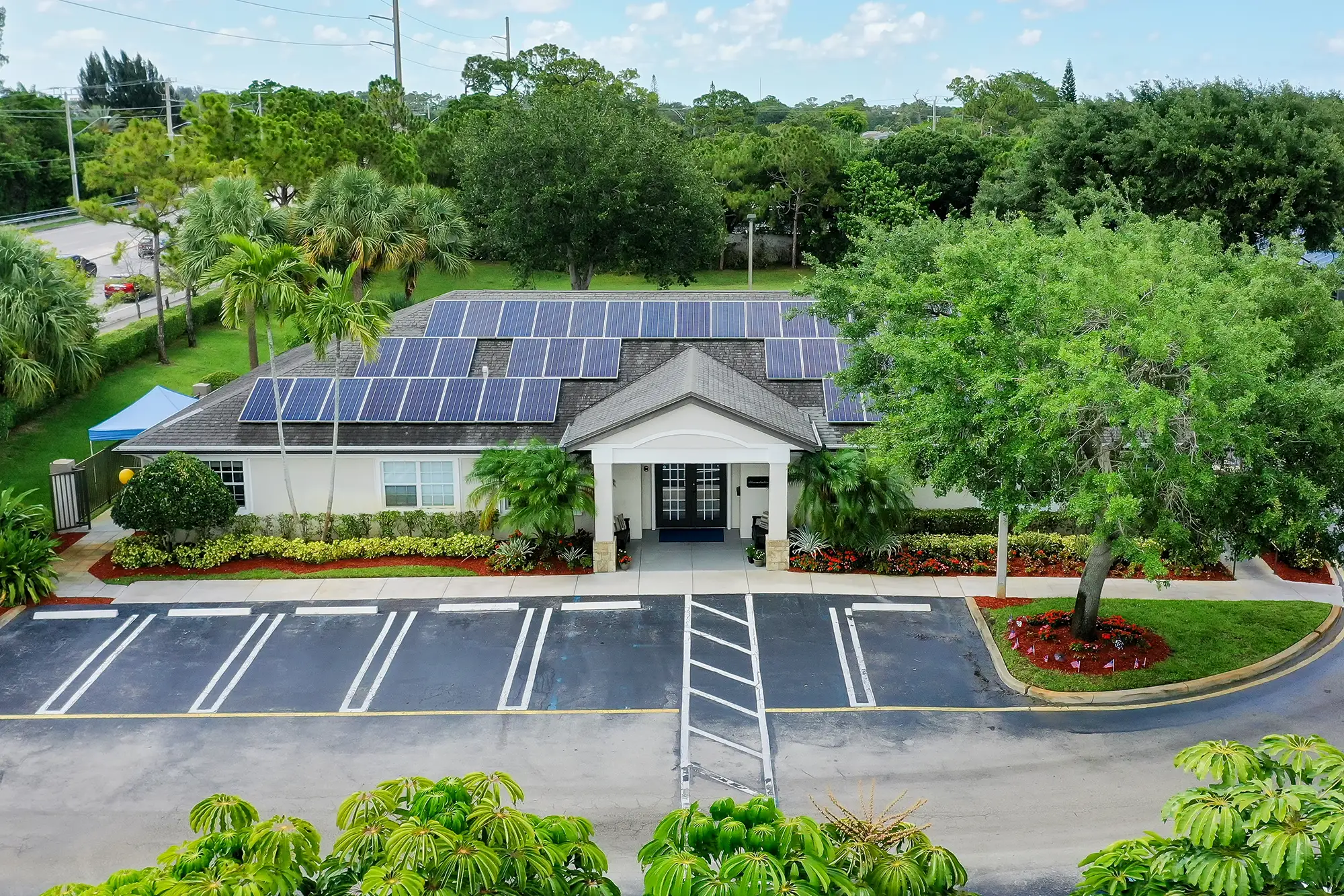 Beautiful view of the mountains near Meridian San Marcos